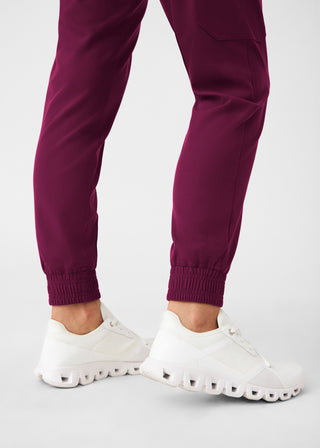 Wine Beyond Indulgence Jogger Pants Scrubs