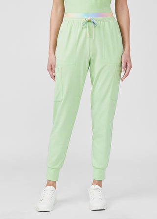 Heather Misty Green Beyond Cozy Jogger Pants Scrubs