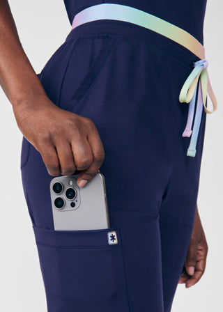 Navy Beyond Cozy Jogger Pants Scrubs