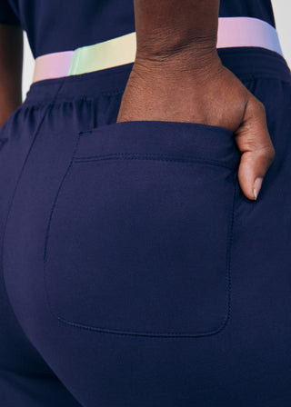 Navy Beyond Cozy Jogger Pants Scrubs