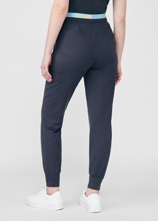 Pewter Beyond Cozy Jogger Pants Scrubs