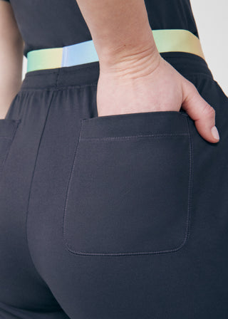 Pewter Beyond Cozy Jogger Pants Scrubs