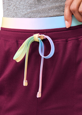 Wine Beyond Cozy Jogger Pants Scrubs