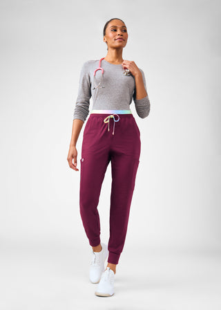 Wine Beyond Cozy Jogger Pants Scrubs