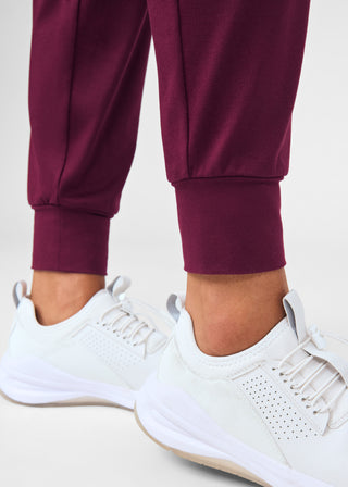 Wine Beyond Cozy Jogger Pants Scrubs