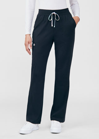 Black Beyond Cozy Cargo Pants Scrubs