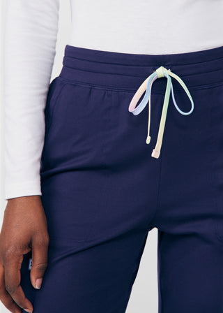 Navy Beyond Cozy Cargo Pants Scrubs