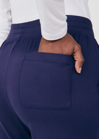 Navy Beyond Cozy Cargo Pants Scrubs