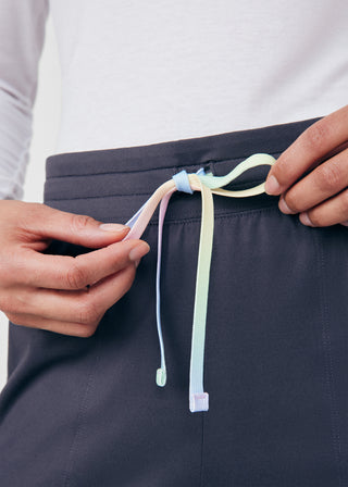 Pewter Beyond Cozy Cargo Pants Scrubs