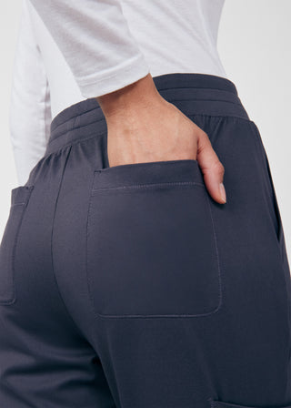 Pewter Beyond Cozy Cargo Pants Scrubs