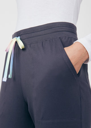 Pewter Beyond Cozy Cargo Pants Scrubs