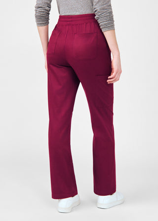 Wine Beyond Cozy Cargo Pants Scrubs