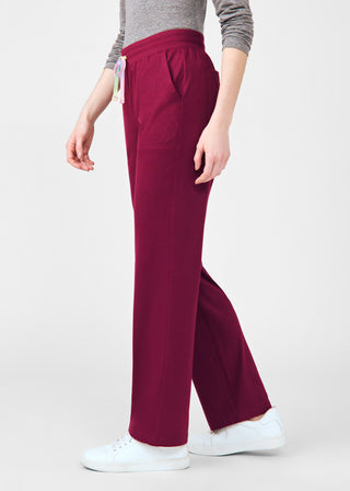 Wine Beyond Cozy Cargo Pants Scrubs