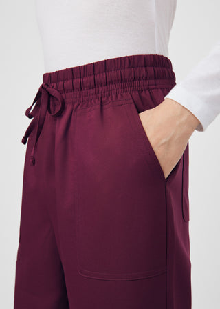 Wine Beyond Core Cargo Pants Scrubs