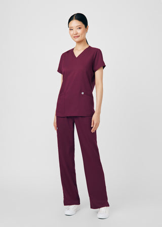 Wine Beyond Core Cargo Pants Scrubs