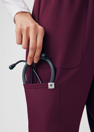 Wine Beyond Core Cargo Pants Scrubs