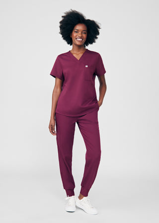 Wine Beyond Core Jogger Pants Scrubs