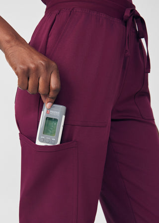 Wine Beyond Core Jogger Pants Scrubs