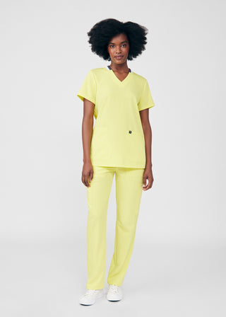 Beyond Happy 3-Pocket V-Neck Top