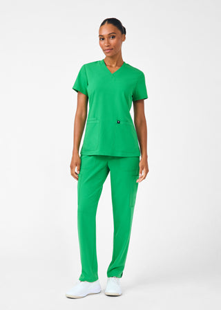 Beyond Happy 3-Pocket V-Neck Top