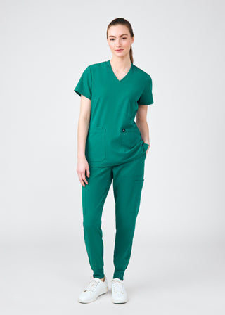 Beyond Happy 3-Pocket V-Neck Top