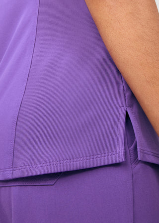 Acai Beyond Happy 1-Pocket V-Neck Top Scrubs