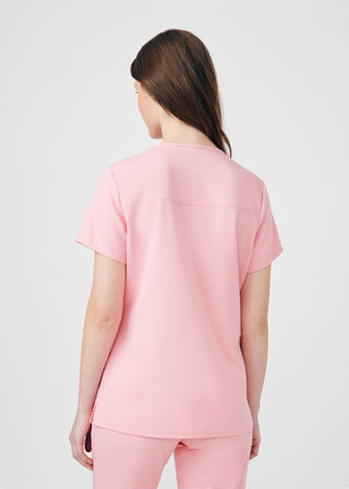 Bubble Pink Beyond Core 3-Pocket V-Neck Top Scrubs