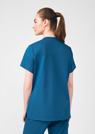 Caribbean Beyond Core 3-Pocket V-Neck Top Scrubs