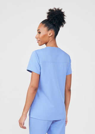 Ceil Beyond Core 3-Pocket V-Neck Top Scrubs