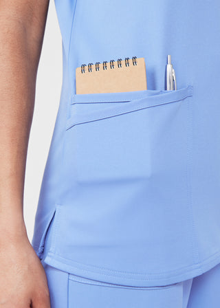 Ceil Beyond Core 3-Pocket V-Neck Top Scrubs