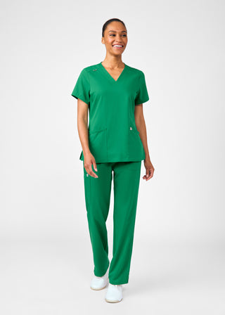Lush Meadow Beyond Core 3-Pocket V-Neck Top Scrubs