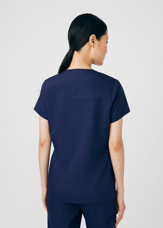 Navy Beyond Core 3-Pocket V-Neck Top Scrubs