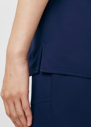 Navy Beyond Core 3-Pocket V-Neck Top Scrubs