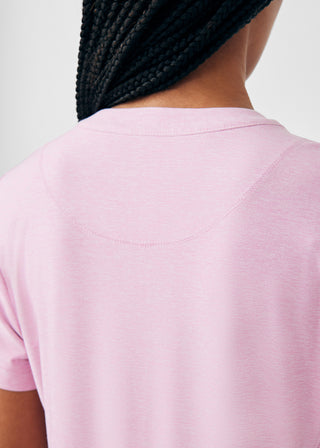 Heather Everbloom Beyond Cozy 2-Pocket V-Neck Top Scrubs