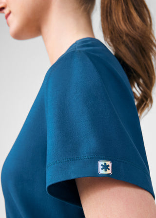 Caribbean Beyond Cozy 3-Pocket V-Neck Top Scrubs