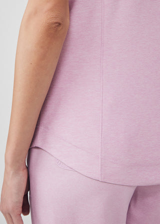 Heather Everbloom Beyond Cozy 3-Pocket V-Neck Top Scrubs