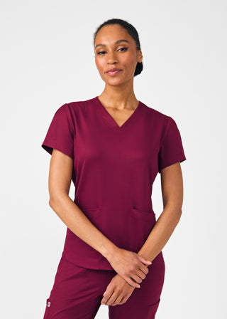 Beyond Cozy 3-Pocket V-Neck Top