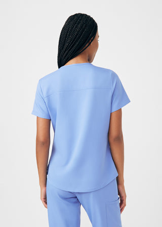 Ceil Beyond Core 2-Pocket V-Neck Top Scrubs