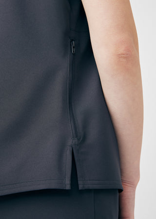 Pewter Beyond Core 2-Pocket V-Neck Top Scrubs