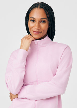 Heather Everbloom Beyond Cozy 2-Pocket Jacket Scrubs