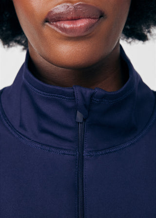 Navy Beyond Cozy 2-Pocket Jacket Scrubs