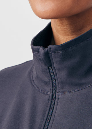 Pewter Beyond Cozy 2-Pocket Jacket Scrubs