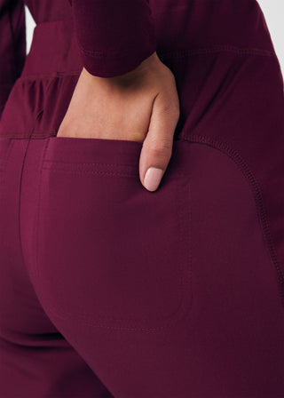 Wine CRFT Pants Scrubs