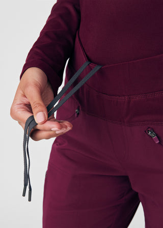Wine CRFT Pants Scrubs