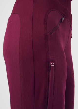 Wine CRFT Pants Scrubs