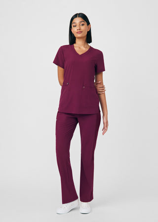 Wine CRFT Pants Scrubs