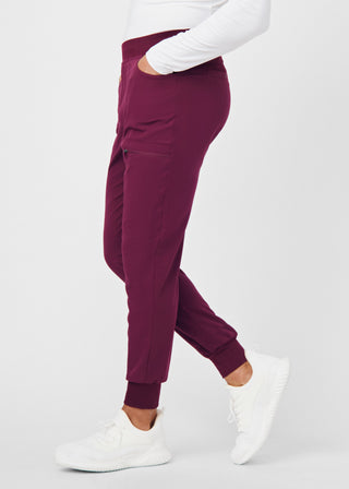 Wine CRFT Jogger Pants Scrubs