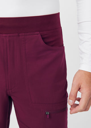 Wine CRFT Jogger Pants Scrubs
