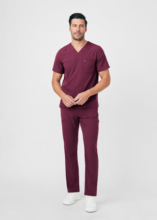 Wine CRFT Cargo Pants Scrubs