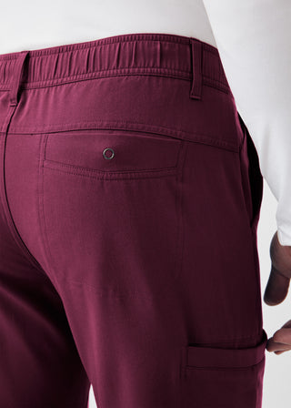 Wine CRFT Cargo Pants Scrubs